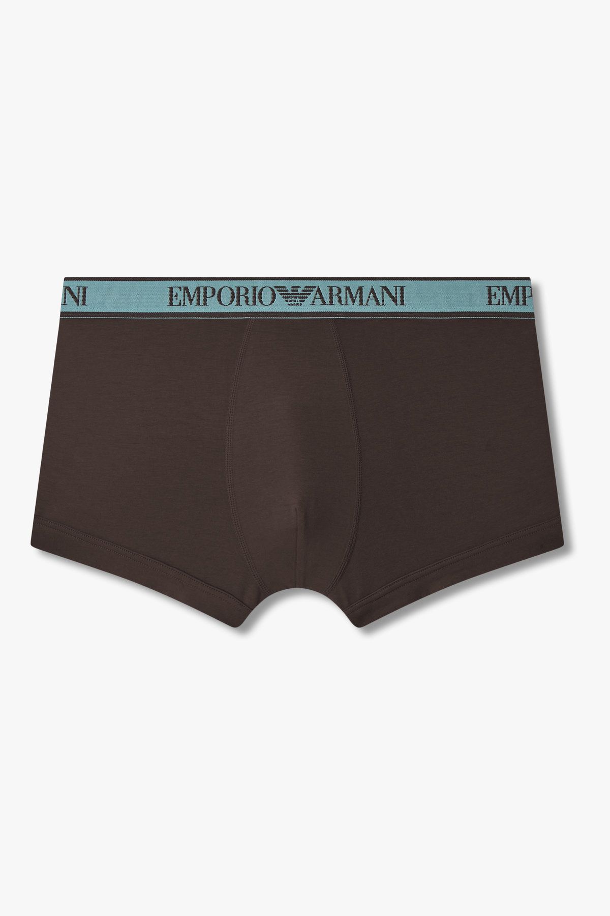 엠포리오 아르마니 언더웨어(EMPORIO ARMANI UNDERWEAR) 남성 라인 밴딩 이지 코튼 드로즈_초코 0815312314