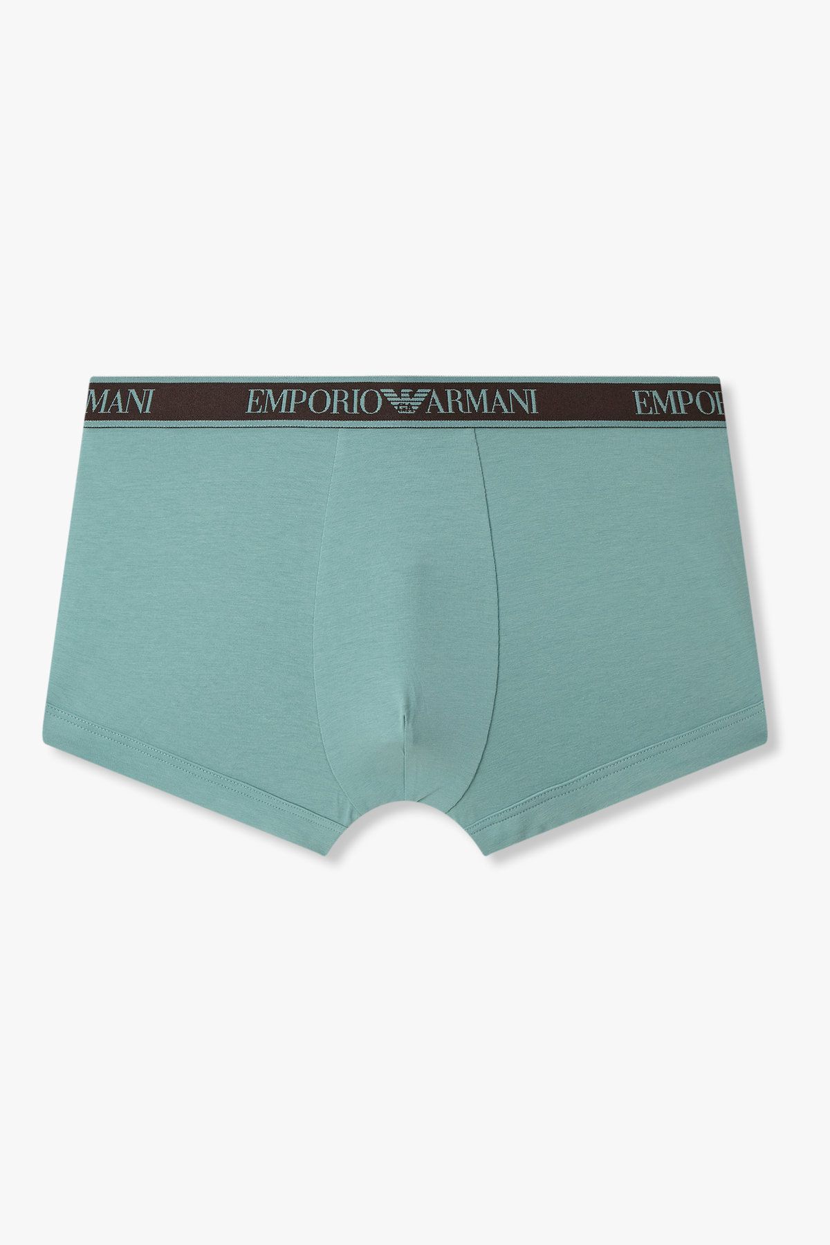 엠포리오 아르마니 언더웨어(EMPORIO ARMANI UNDERWEAR) 남성 라인 밴딩 이지 코튼 드로즈_민트 0815312316
