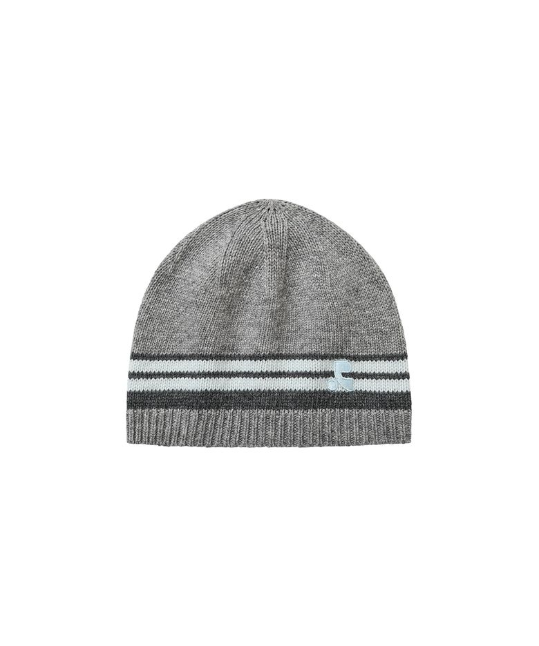 LINE COLORATION BEANIE - GREY