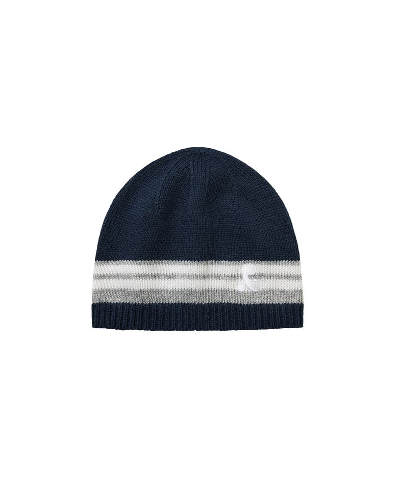 LINE COLORATION BEANIE - NAVY