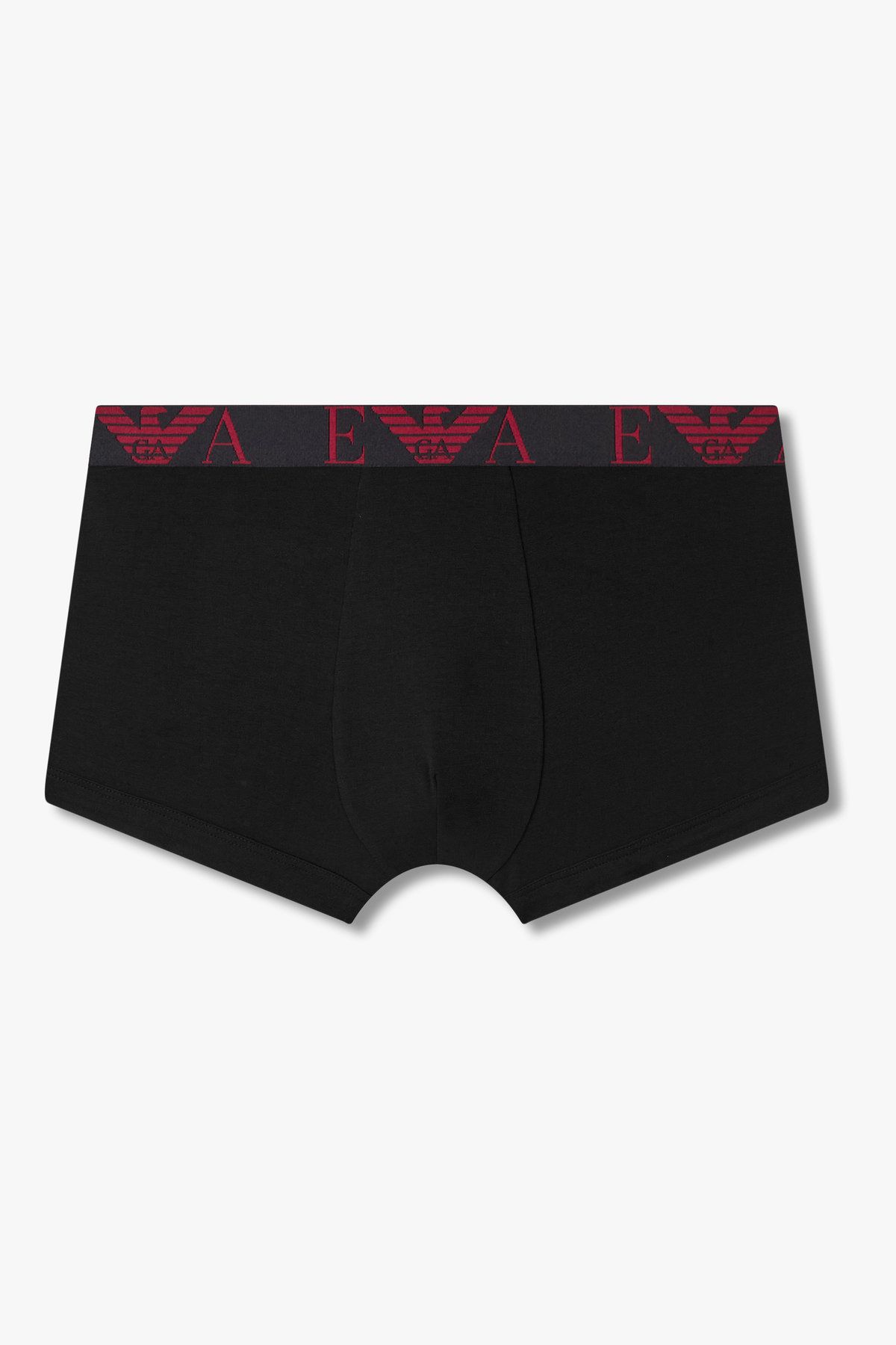 엠포리오 아르마니 언더웨어(EMPORIO ARMANI UNDERWEAR) 남성 빅 이글 로고 밴딩 코튼 드로즈_블랙 0815312307