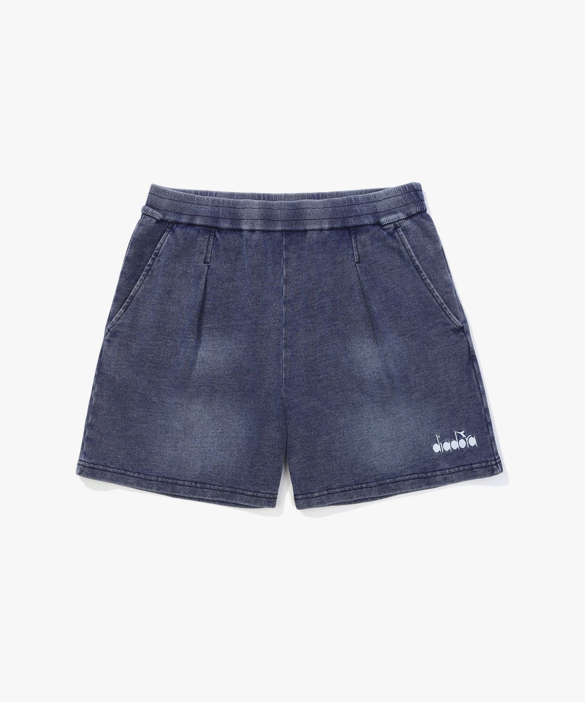 디아도라(diadora) 데님 워싱 스웻 쇼츠 우먼 DENIM