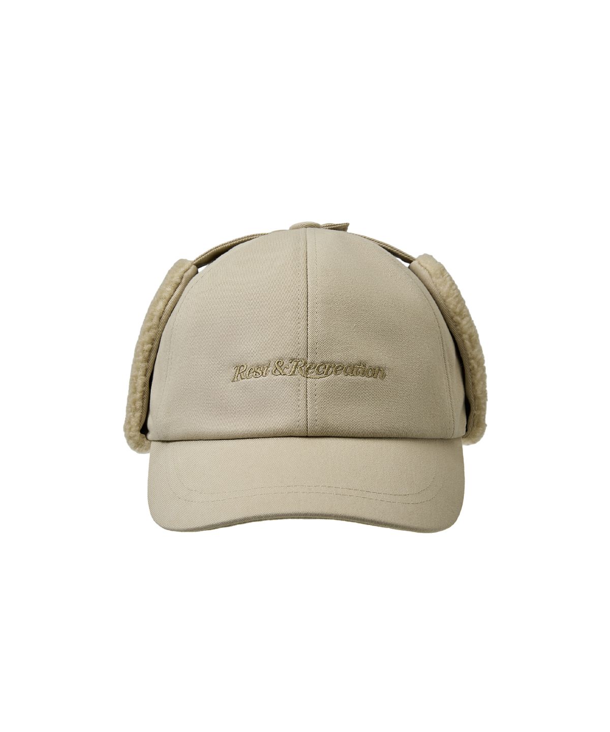 레스트앤레크레이션(REST&RECREATION) EAR FLAP CAP - BEIGE