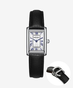 센느 스틸 디버클 워치 - 실버블랙 / ST9112-SSB-D