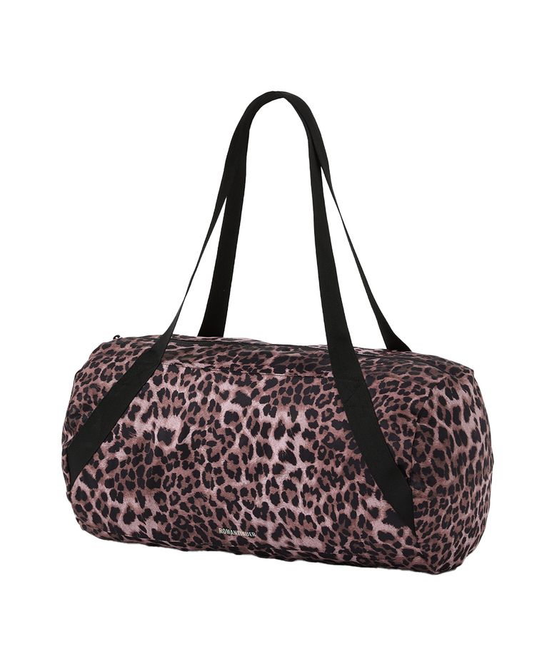 Swish Leopard Boston Bag 스위시 레오파드 보스턴백 (핑크)