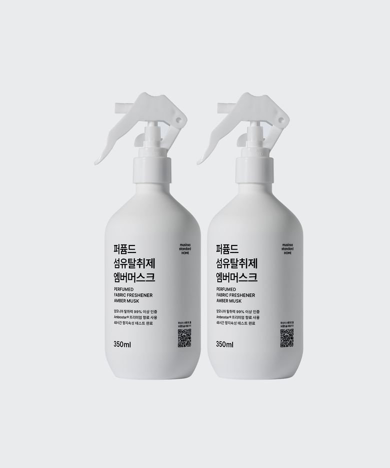 퍼퓸드 섬유탈취제 350ml [엠버머스크] 2팩
