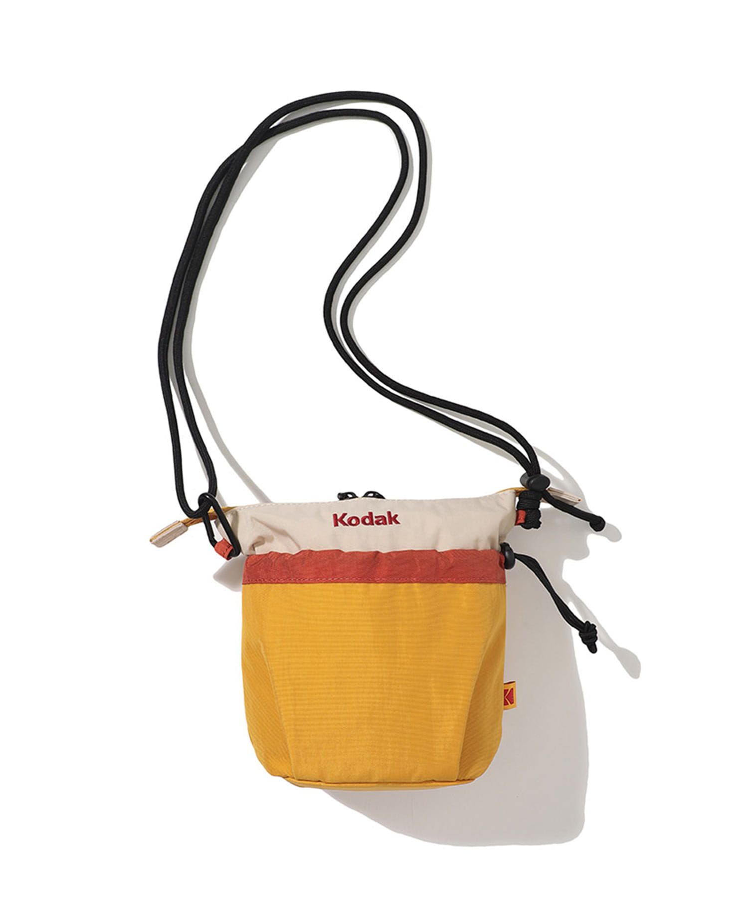MUSINSA | KODAK Hardy String Mini Crossbody Bag YELLOW