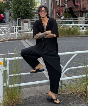 플립플랍 양가죽 vibram 쪼리 슬리퍼