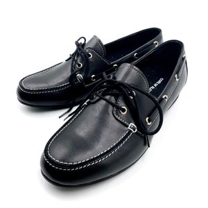 [ORIGIN line] 클래식 레더 보트슈즈