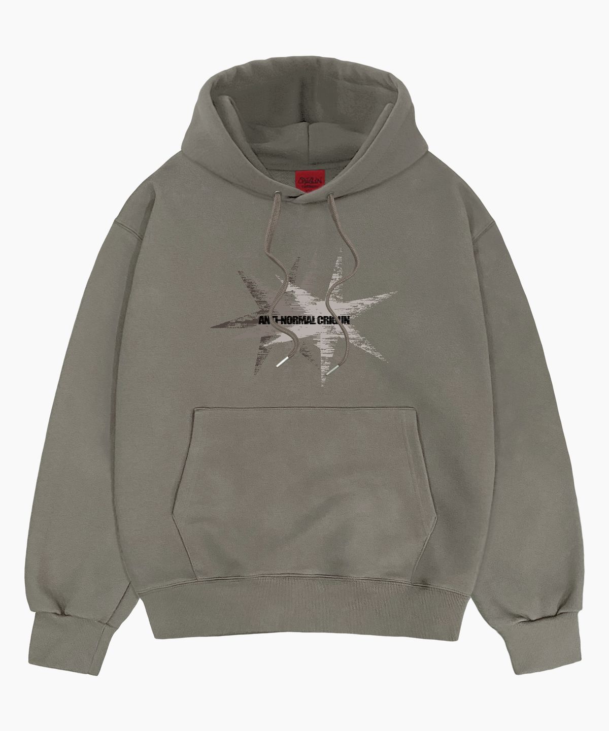크리건(CRIGUN) Throwing Star 후드티 KHAKI BEIGE