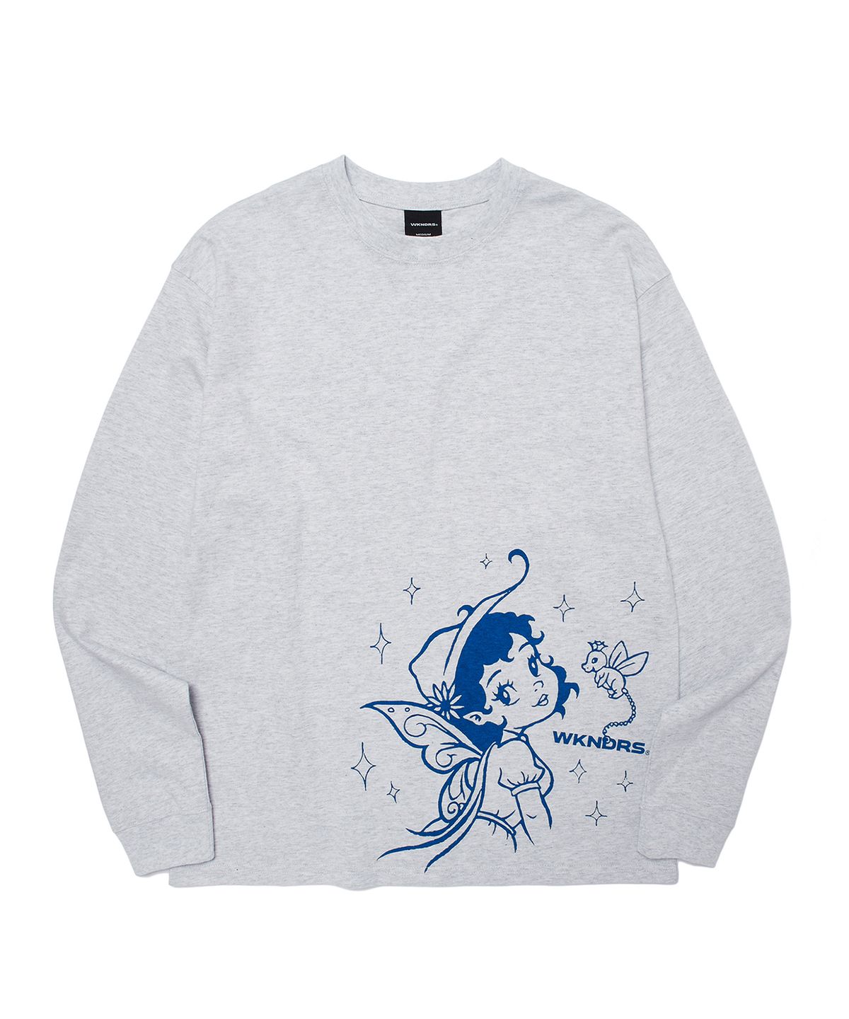 위캔더스(WKNDRS) FAIRY LS T-SHIRT (L.GREY)