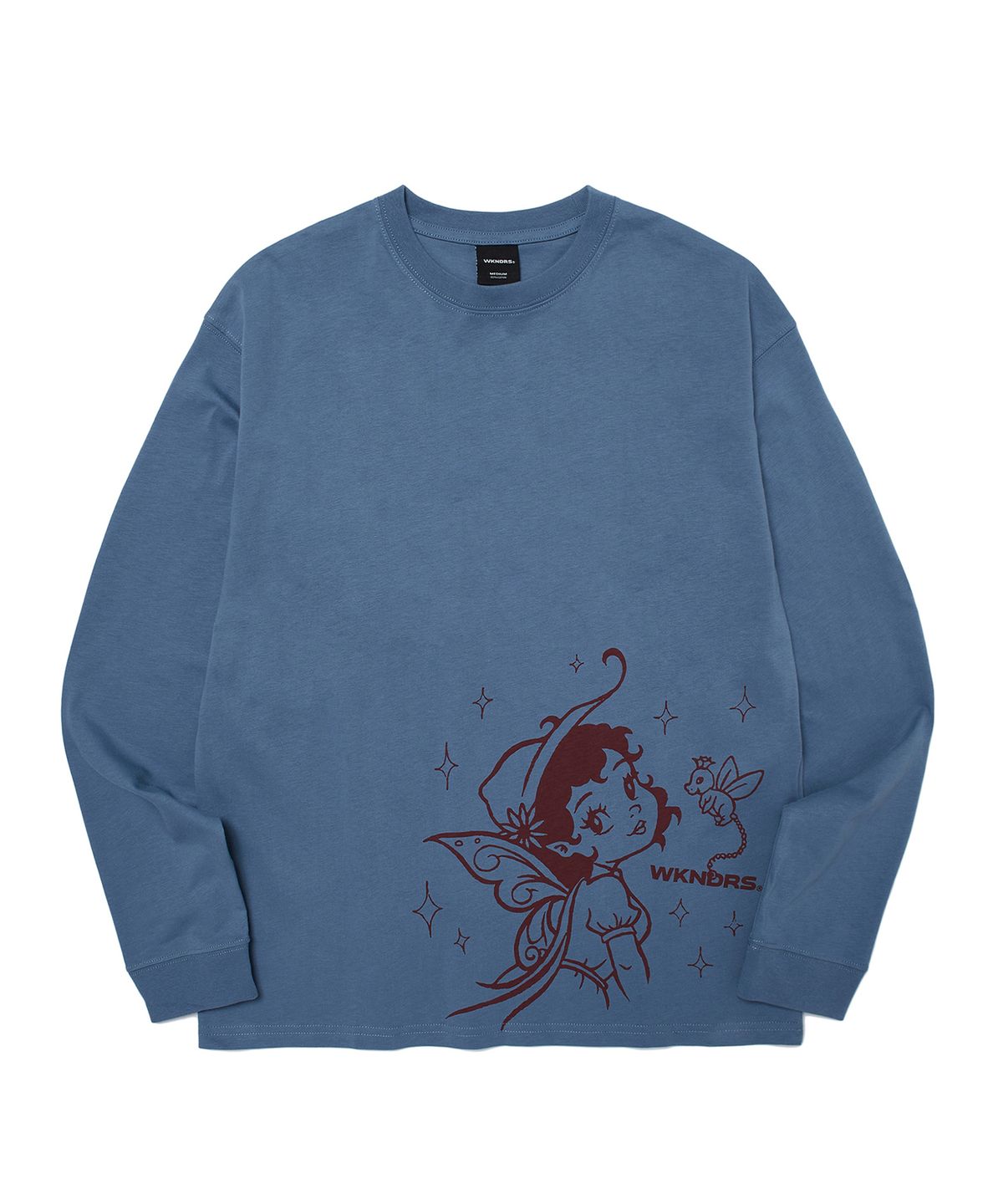 위캔더스(WKNDRS) FAIRY LS T-SHIRT (L.BLUE)