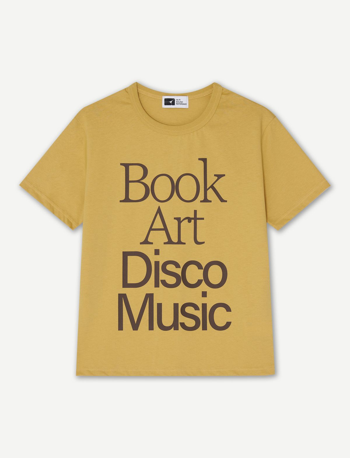 하이파이 사운드 레퍼런스(HIFI SOUND REFERENCE) [Visual Collect] Book, Musik T-Shirts, Mustard