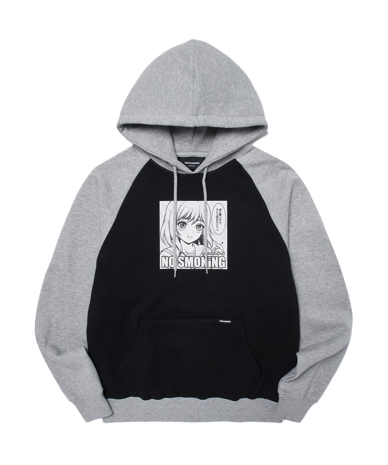 NO SMOKING HOODIE (BLACK)