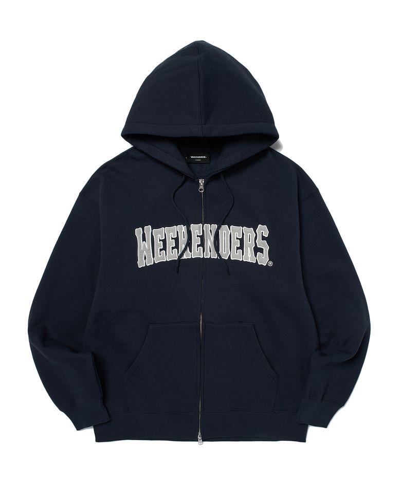 COWBOYS ZIPUP HOODIE (NAVY)