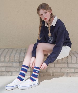 1989 레트로 스트라이프 삭스