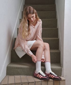 투웨이 러플 크루삭스