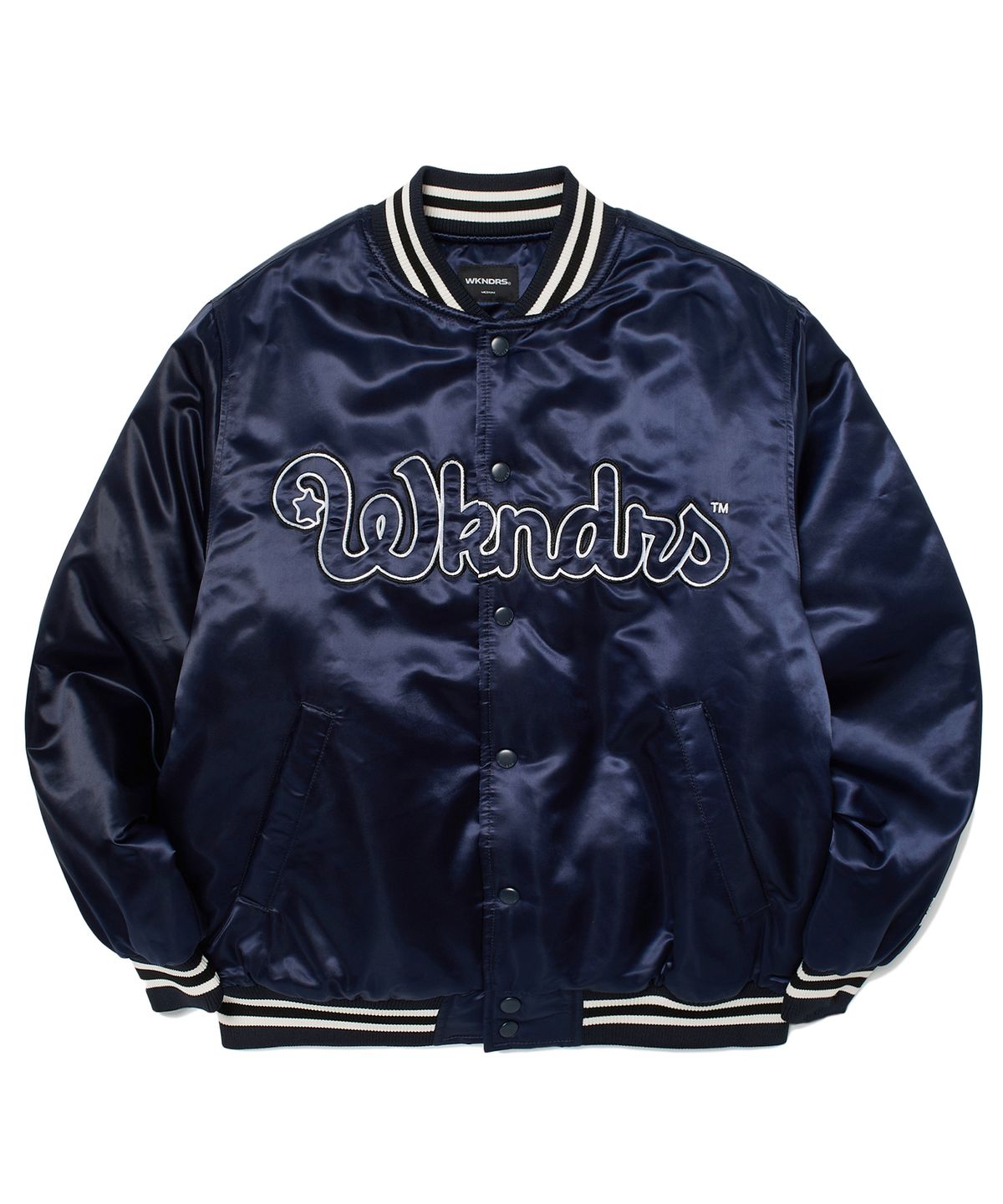 위캔더스(WKNDRS) CLASSIC BASEBALL JK (NAVY)