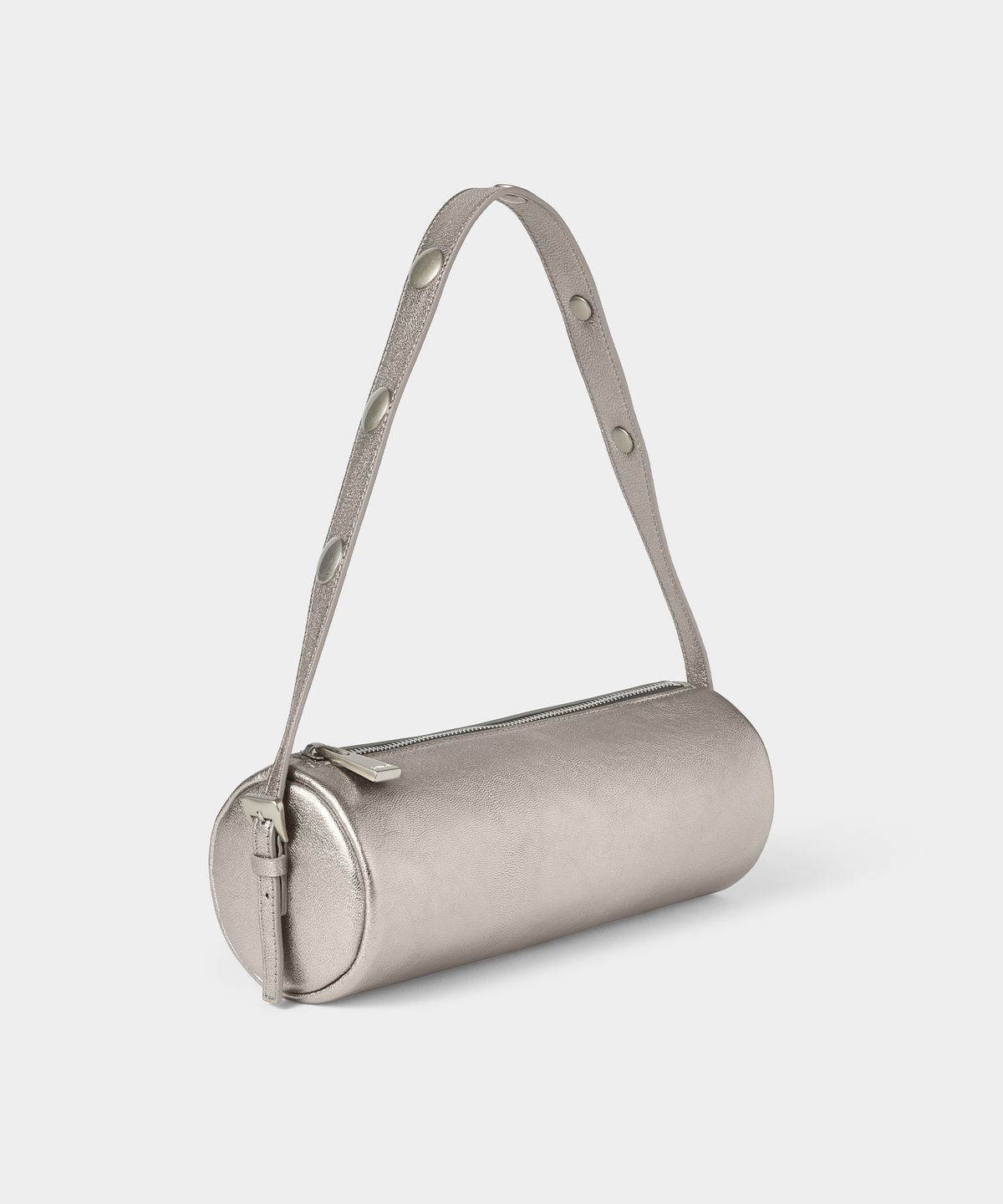 코이무이(KOIMOOI) City Barrel Bag (Silver)