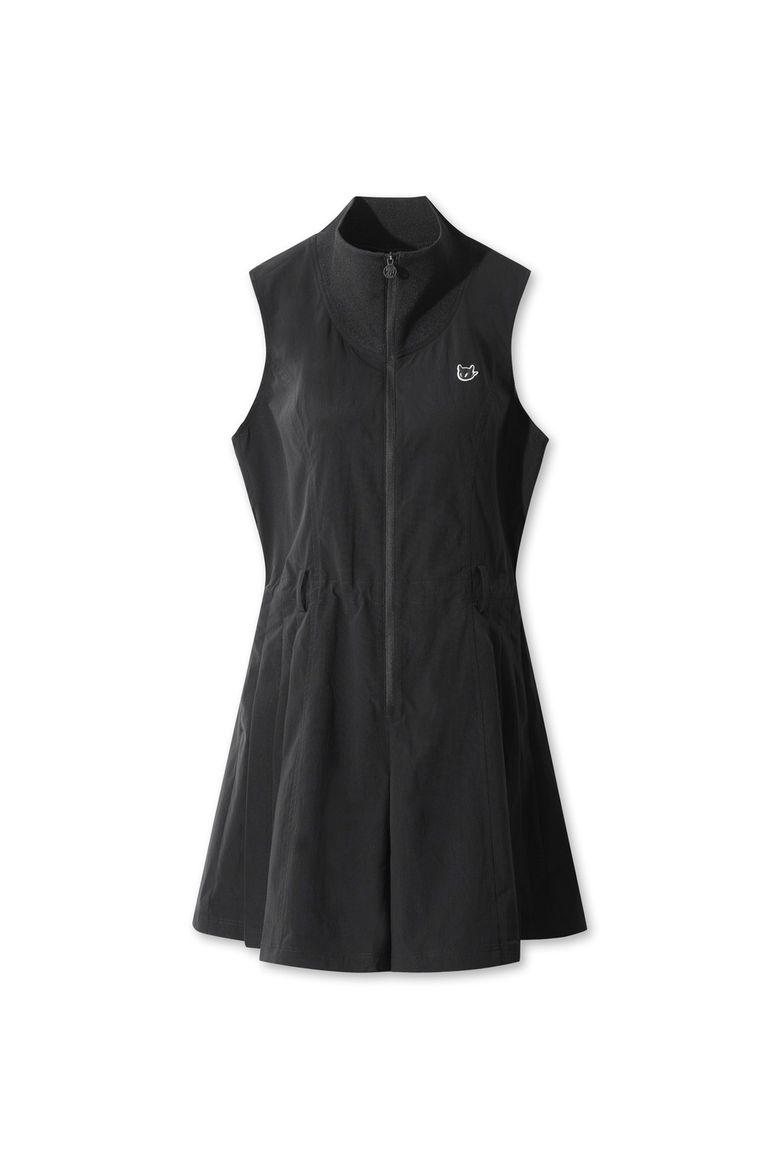 Women Pleats jumpsuit WWUAA25601BKX