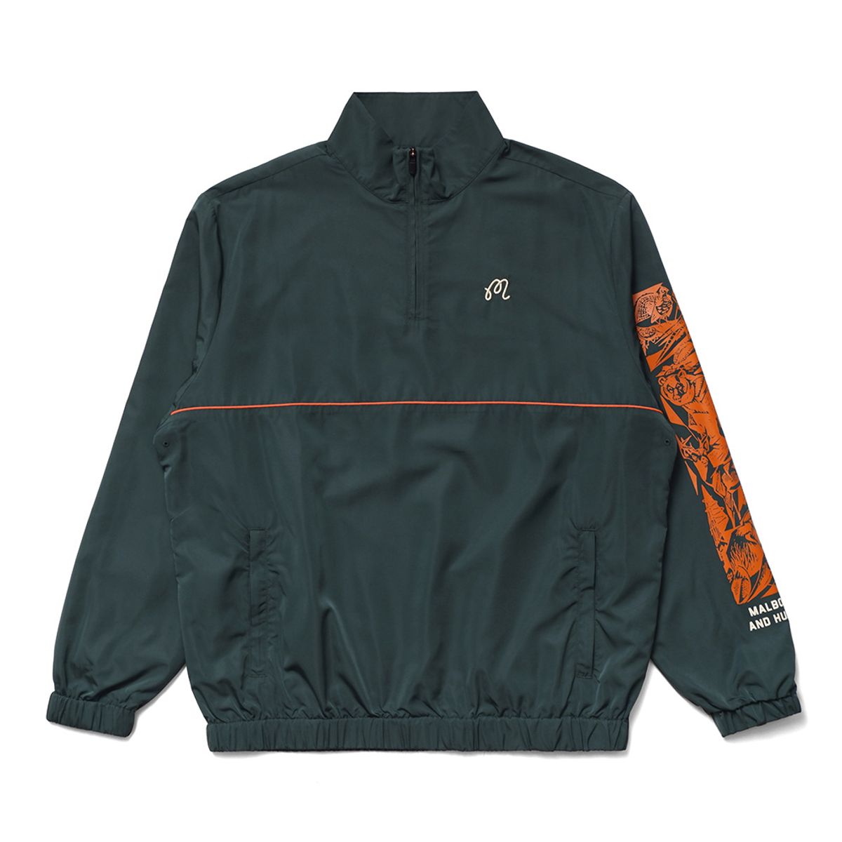 말본 골프(MALBON GOLF) [HUNT CLUB] 바람막이 아노락 GREEN (MAN)