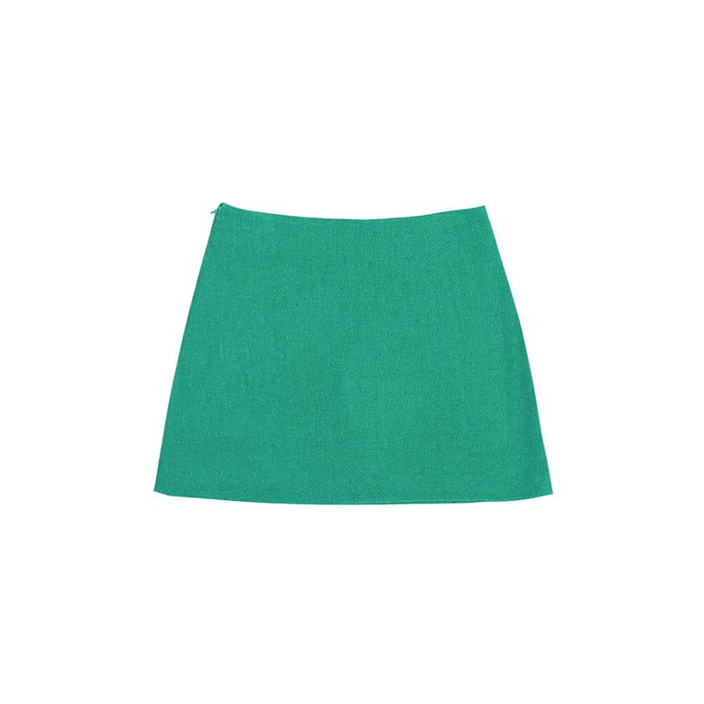 Harris Tweed a-line skirt
