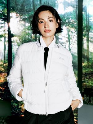 [ 나나 착용 ] N254WDW920 여성 헤론 U넥 경량 구스다운 점퍼 CRYSTAL BEIGE