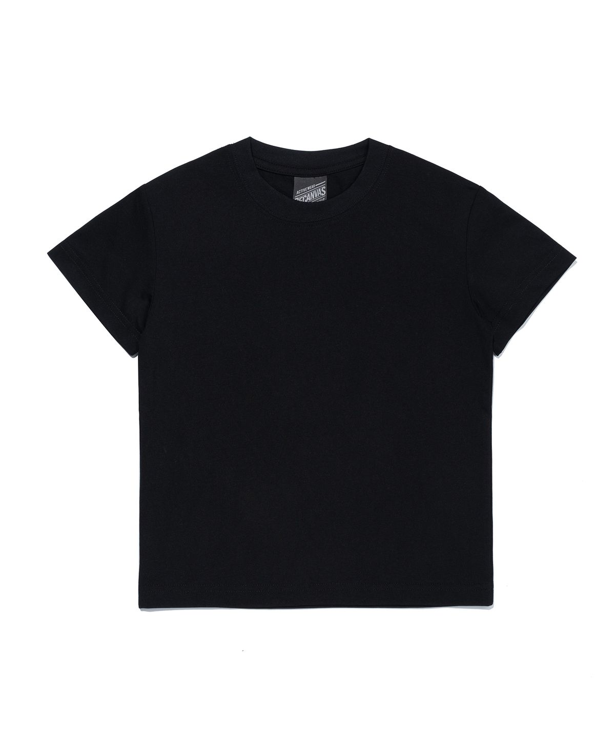 비캔버스(BECANVAS) [KIDS] BECANVAS 18S SHORTSLEEVE (BLACK)