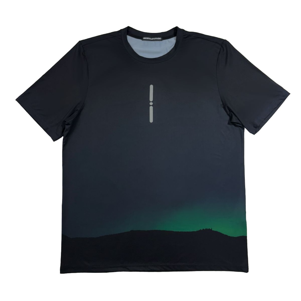 이레귤러(IRREGULAR) AURO RUN T-SHIRT (NEON GREEN)