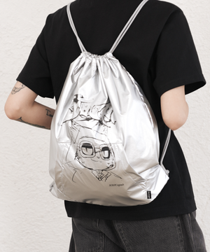 그래픽 스트링 짐색_실버