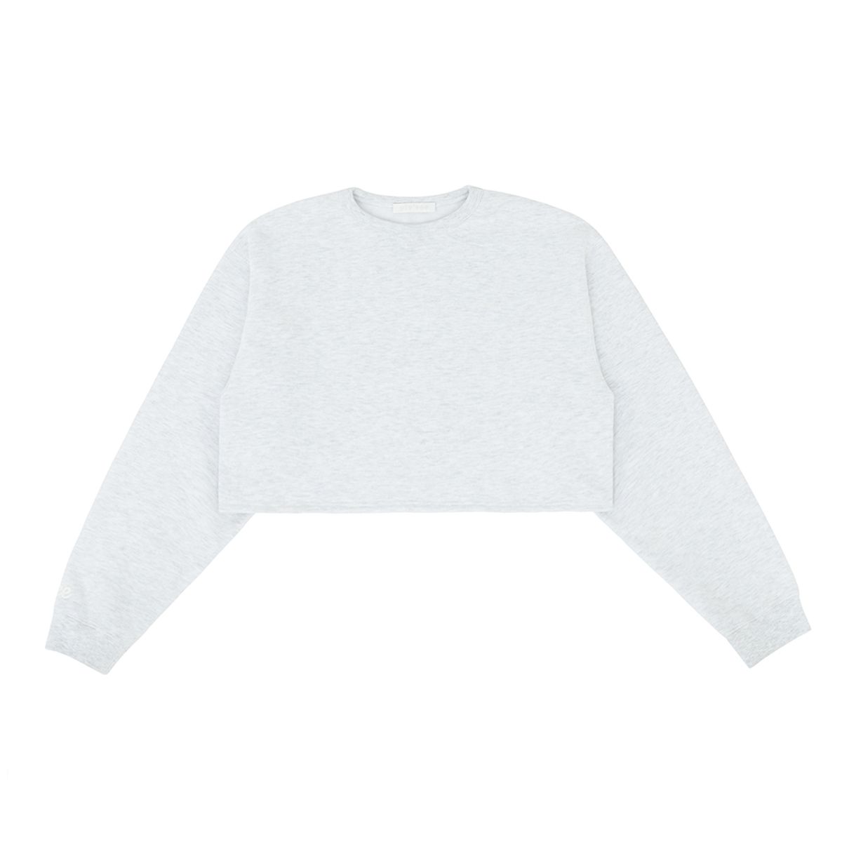 피브비(PIV’VEE) [기모 원단] ee Logo Cropped Sweatshirt