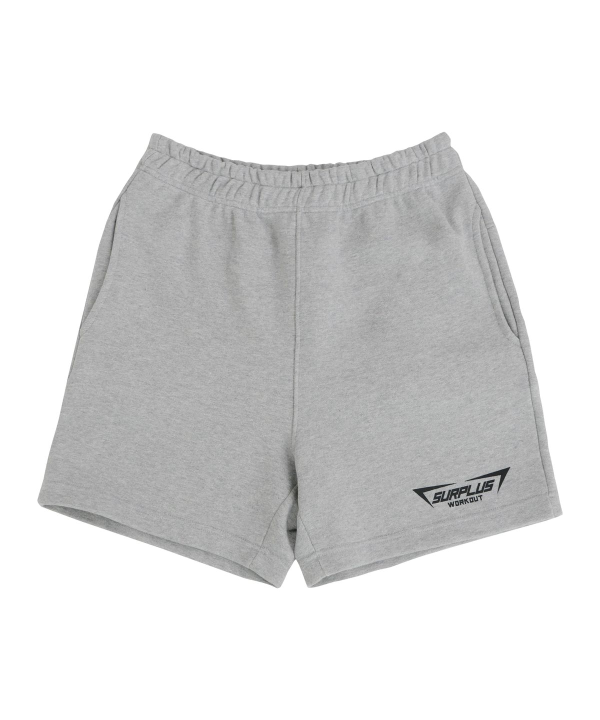 흑웨어(HEUK WEAR) HEUK 시그니처 밴딩 반바지 숏 (그레이)