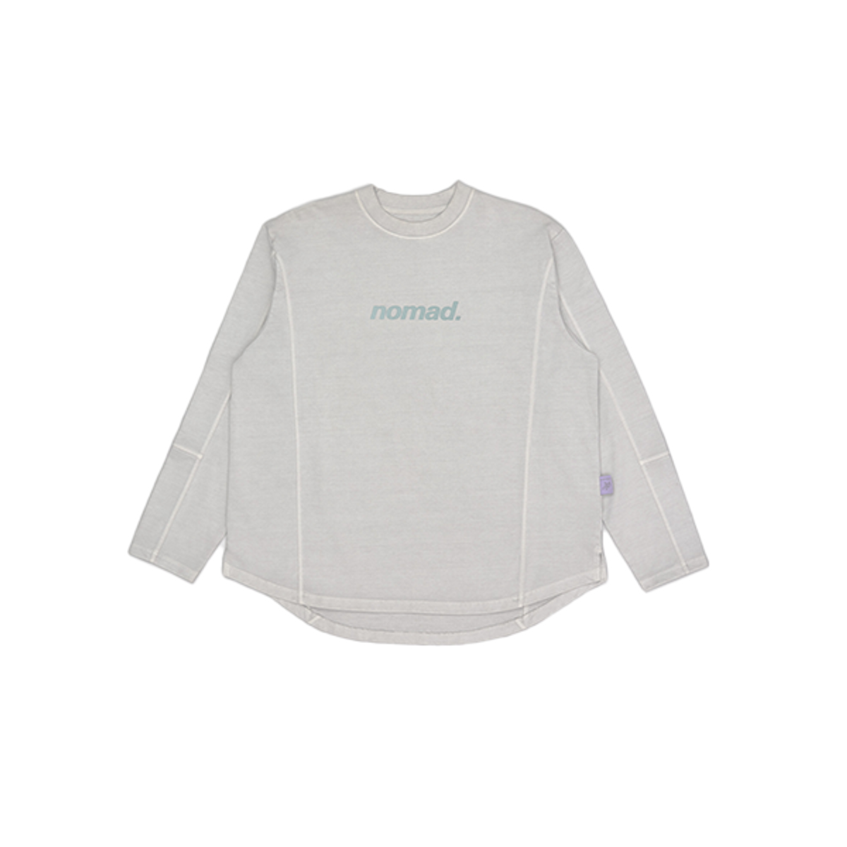 H.쿠모리(H.KOUMORI) M - 25 - Stride Long Sleeve - Grey