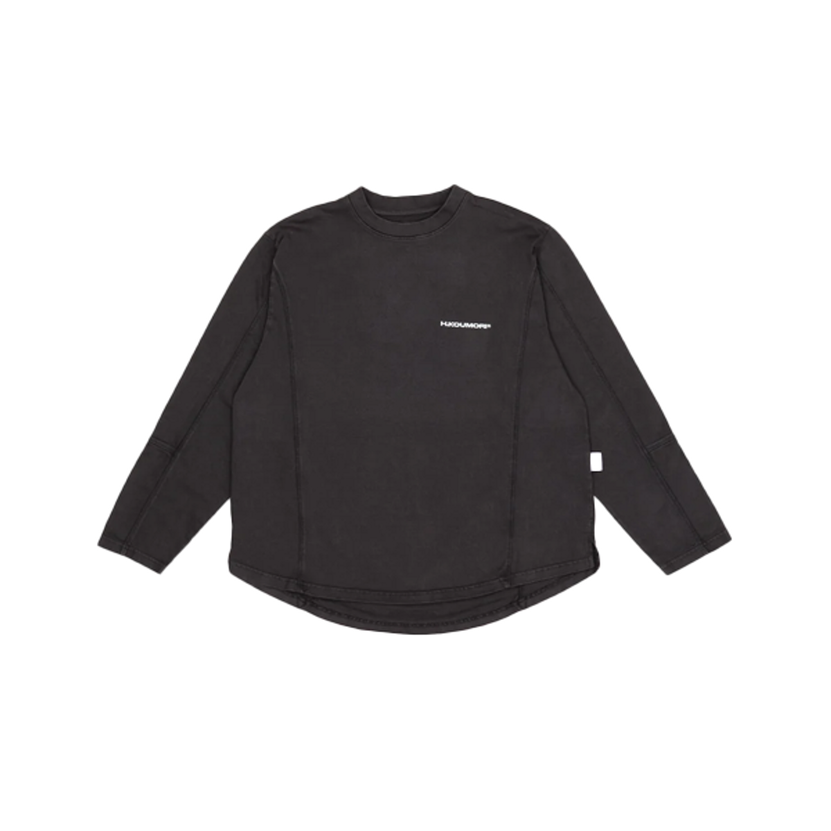 H.쿠모리(H.KOUMORI) M - 25 - Stride Long Sleeve - Washed Black