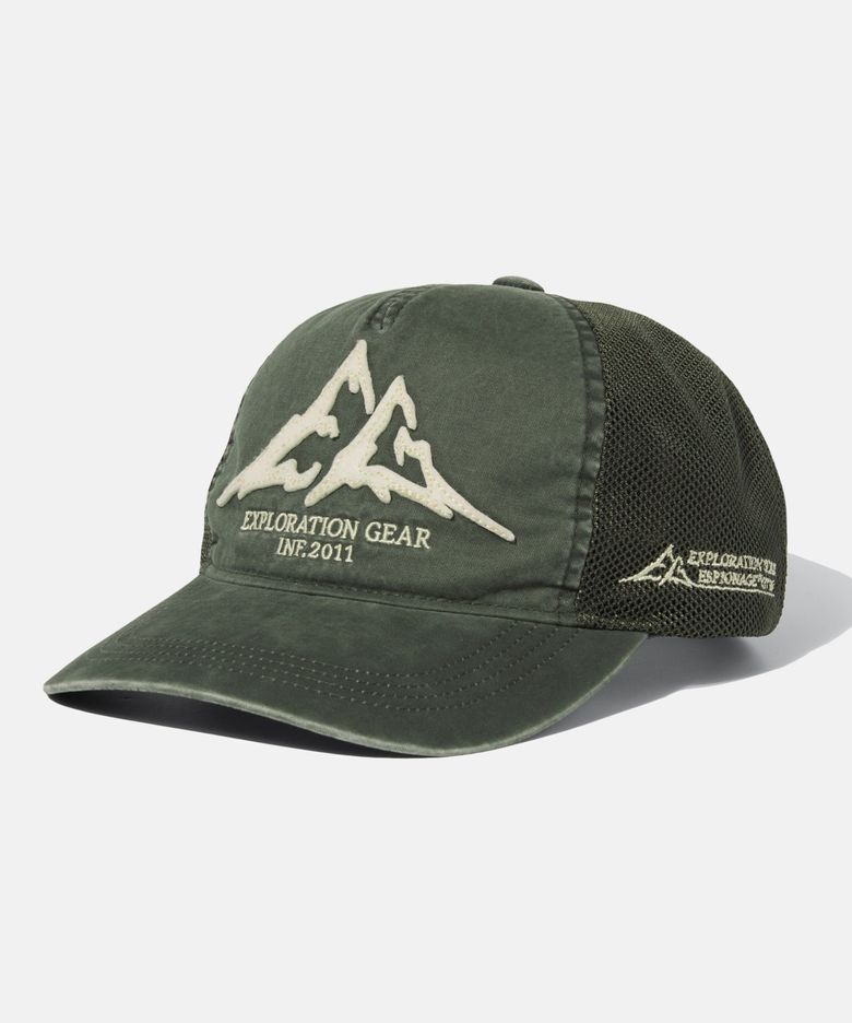 Expl. Vintage Mesh Cap Dark Green