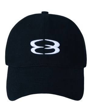 시그니처 심볼 로고 볼캡 - 블랙