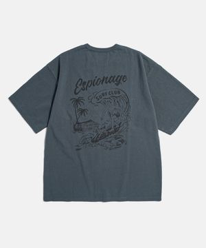 Surf Club Heavyweight Tee Slate