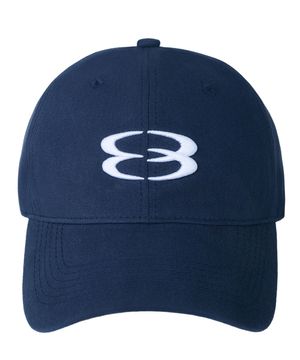 시그니처 심볼 로고 볼캡 - 네이비