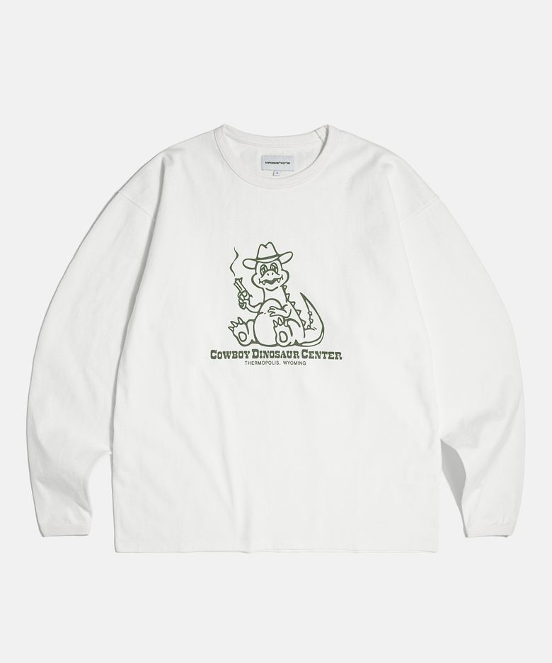 CDC Mascot Heavyweight L/S Tee Off White
