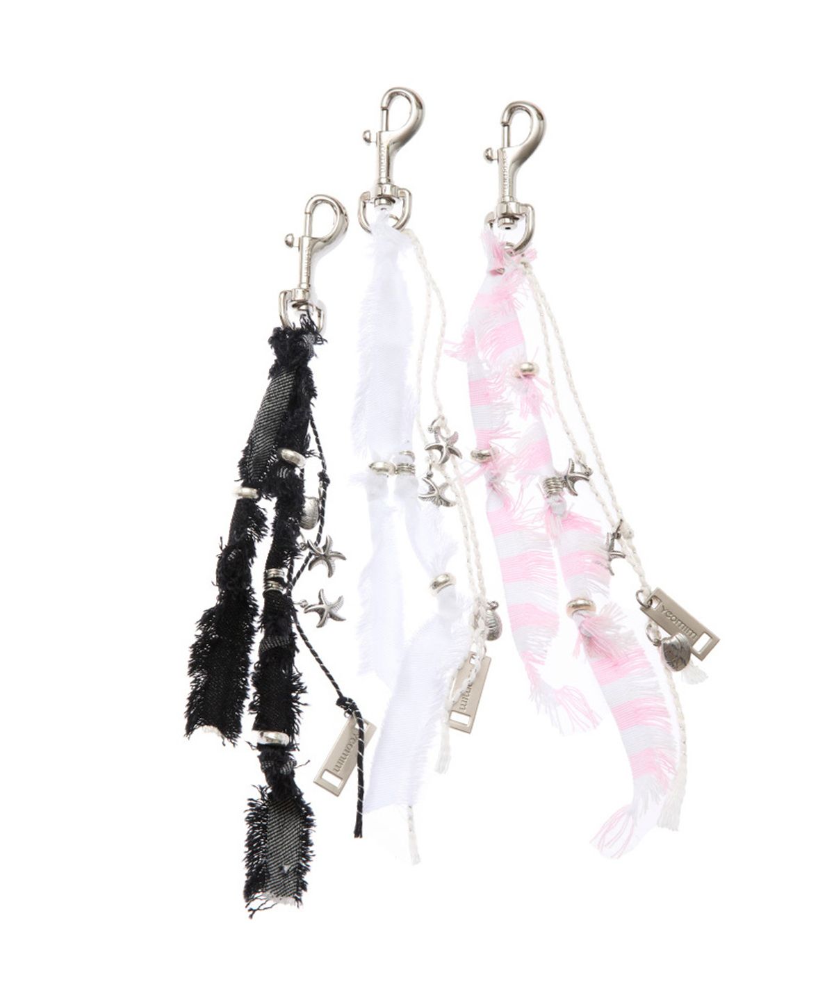 여밈(YEOMIM) y fringe keyring (3colors)