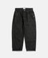 Selvedge Relaxed Denim Pants Black