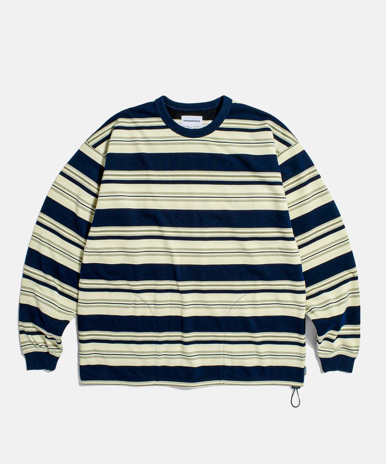 Lightweight Border Sweatshirt Navy