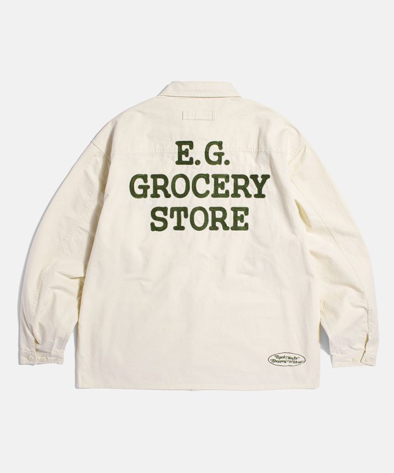 Grocery Store Staff Uniform Light Beige