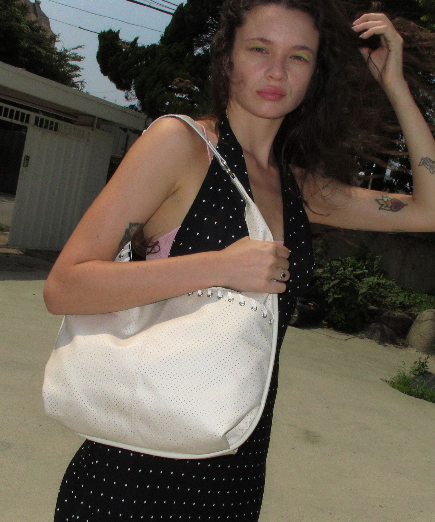 ★YEOMIM★ medium slash hobo bag (black) MUSINSA | YEOMIM medium slash hobo bag (black)