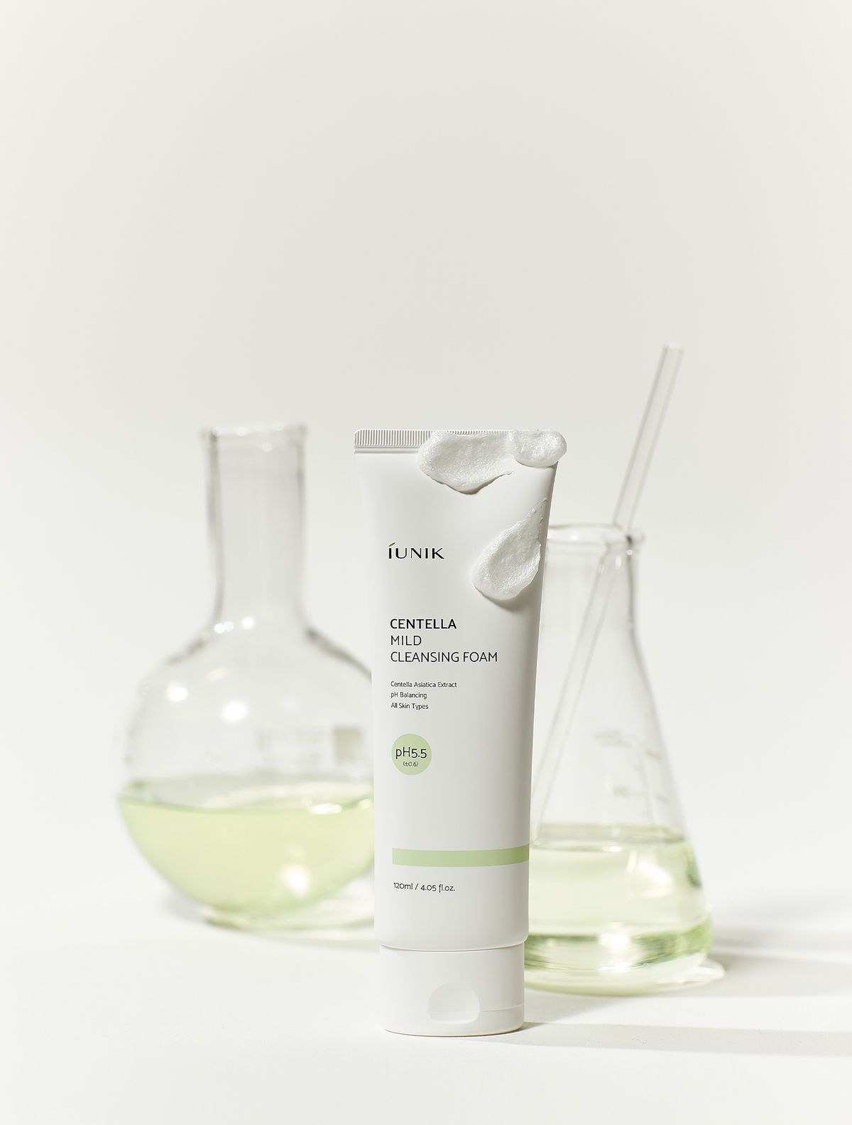 아이유닉(IUNIK) 센텔라 마일드 클렌징폼 120ml