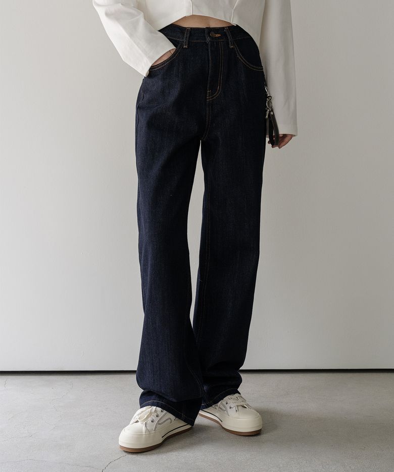 KAIHARA Japan Fabric Denim Pants - Indigo