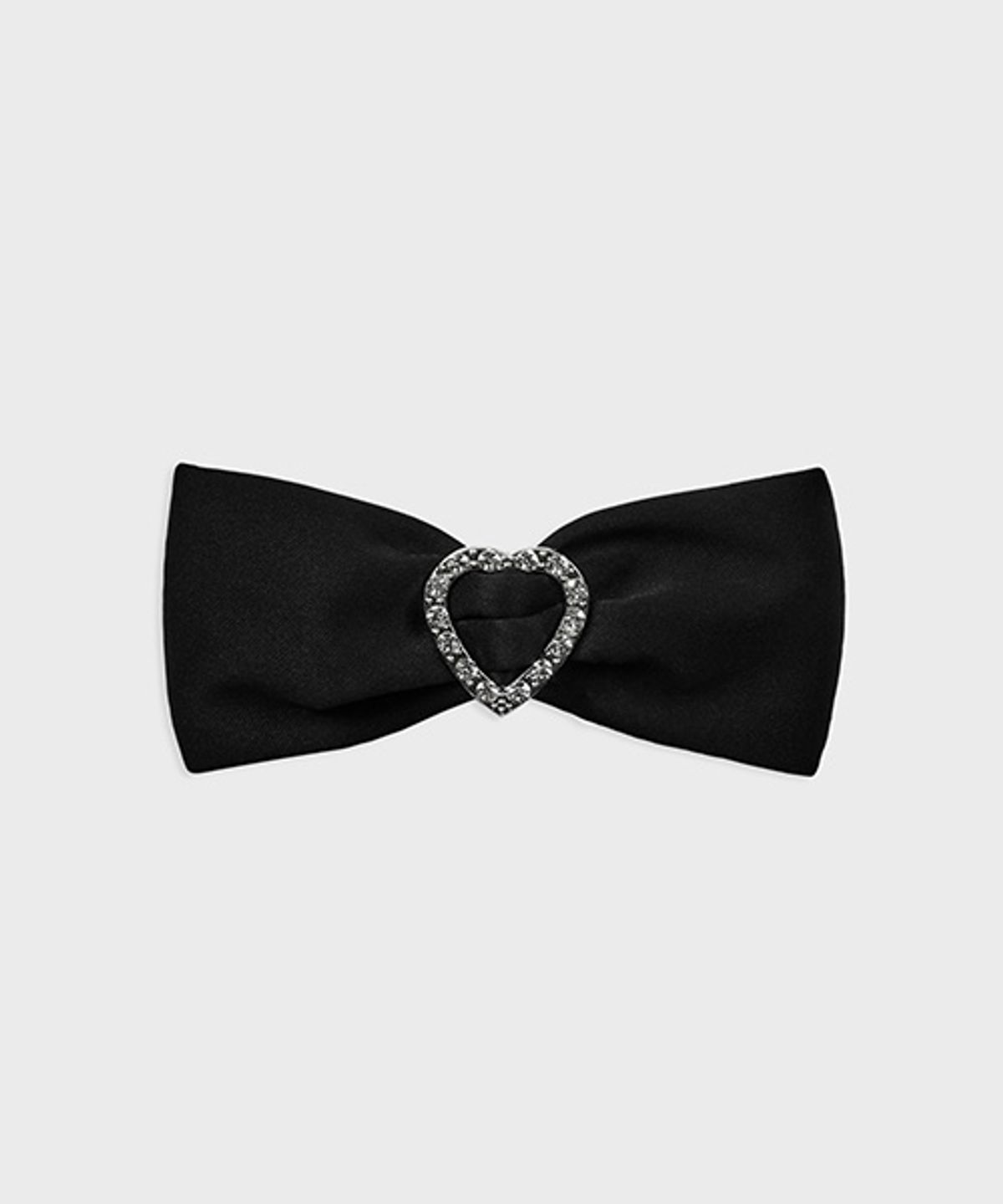삭스어필(SOCKS APPEAL) heart jewel ribbon hair pin