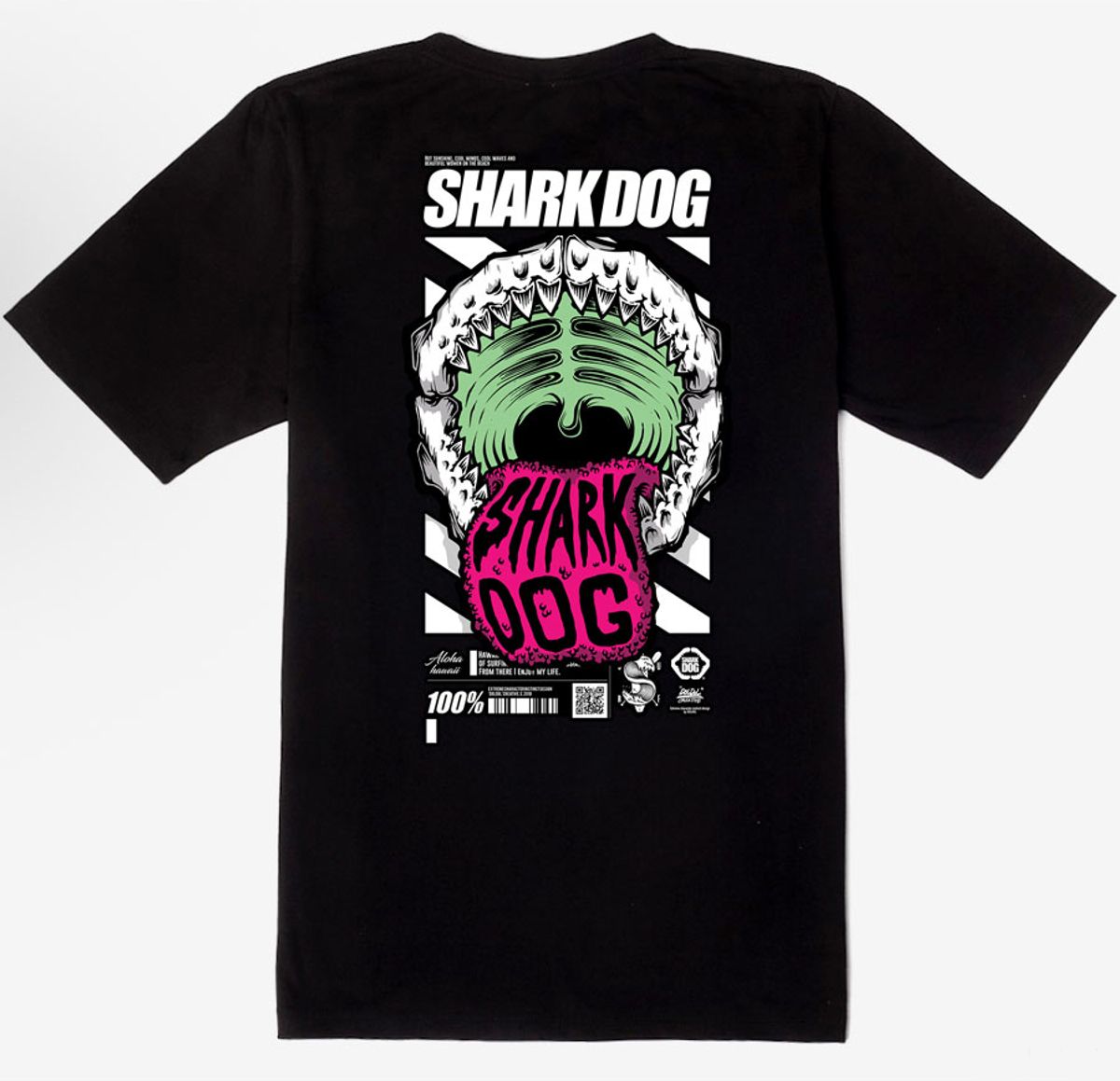 돌돌(DOLDOL) SHARK-DOG_tshirts-209 샤크독 서핑 하와이 그래픽 티셔츠 반팔티