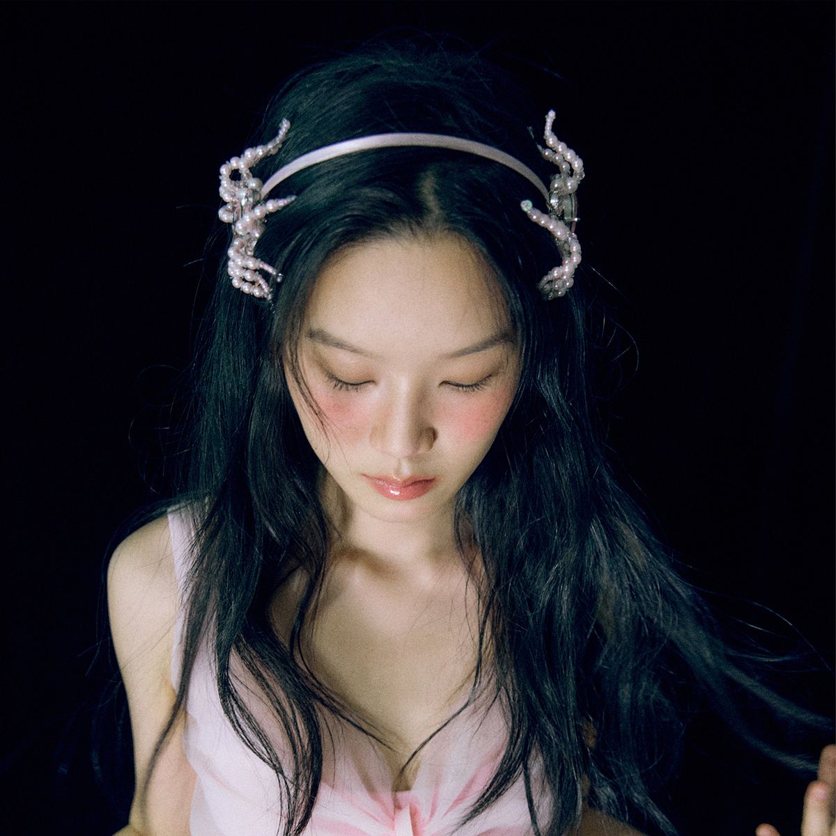 러뷰이(LOVUEE) 타란튤라 헤어밴드 핑크