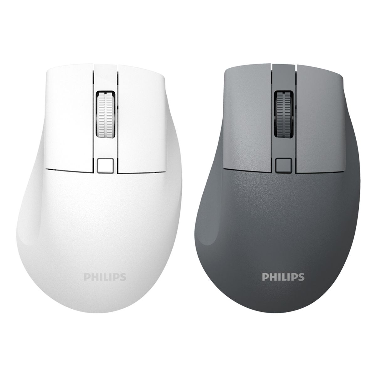 필립스(PHILIPS) 저소음 인체공학 손목보호 멀티페어링 블루투스 무선 마우스